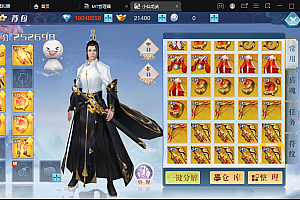 【龙武】仙侠手游武侠3D动作手游手VM一键端+Win学习手工端+语音视频教程+GM物品充值后台