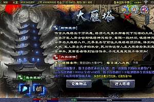 大雁塔自定义Npc脚本带素材